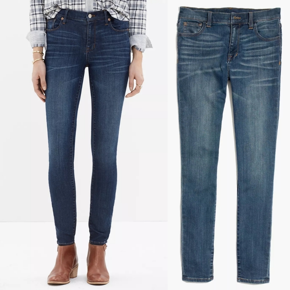 Madewell High Riser Skinny Skinny Jeans